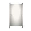 36-in D x 48-in W x 72-in H Solid Surface Shower Wall Surround in Tahiti Ivory