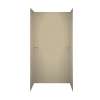 36-in D x 48-in W x 72-in H Solid Surface Shower Wall Surround in Prairie