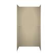 36-in D x 48-in W x 72-in H Solid Surface Shower Wall Surround in Prairie