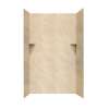 36-in D x 48-in W x 72-in H Solid Surface Shower Wall Surround in Golden Steppe