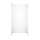 36-in D x 60-in W x 72-in H Solid Surface Shower Wall Surround in White