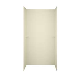 36-in D x 60-in W x 72-in H Solid Surface Shower Wall Surround