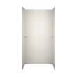 36-in D x 60-in W x 72-in H Solid Surface Shower Wall Surround in Tahiti Matrix