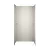 36-in D x 60-in W x 72-in H Solid Surface Shower Wall Surround in Glacier