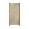 36-in D x 36-in W x 96-in H Solid Surface Shower Wall Surround in Prairie