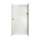 36-in D x 48-in W x 96-in H Solid Surface Shower Wall Surround in Bisque