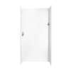36-in D x 48-in W x 96-in H Solid Surface Shower Wall Surround in Arctic Granite