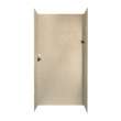 36-in D x 48-in W x 96-in H Solid Surface Shower Wall Surround in Bermuda Sand