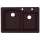 QZ03322DB.170-2C 33-in D x 22-in W x 9.5-in H Granite Dual Mount Double Bowl Kitchen Sink with 2-Hole in Espresso