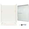 SQP326L018-M58570NR 72.5-in x 60-in x 32-in 5-Piece Alcove Shower Kit in Bisque