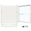 SQP326R018-M58570NC 72.5-in x 60-in x 32-in 5-Piece Alcove Shower Kit in Bisque