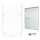 SQP3448010-M46570NR 72.5-in x 48-in x 34-in 5-Piece Alcove Shower Kit in White