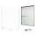 SQP3460010-M58570BR 72.5-in x 60-in x 34-in 5-Piece Alcove Shower Kit in White