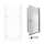 SQP3636010-M34570BR 72.5-in x 36-in x 36-in 5-Piece Alcove Shower Kit in White