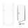 SQP3636010-M34570CC 72.5-in x 36-in x 36-in 5-Piece Alcove Shower Kit in White