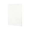 60-in x 0.25-in x 60-in Swanstone Shower Wall Surround Back Panel in Tahiti White