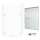 stone 72-in x 48-in x 32-in 5-Piece Alcove Shower Kit in White