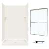 SSP3248018-M46570NC 72-in x 48-in x 32-in 5-Piece Alcove Shower Kit in Bisque