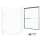 SSP326R010-M58570BC 72-in x 60-in x 32-in 5-Piece Alcove Shower Kit in White