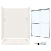 SSP326R018-M58570CC 72-in x 60-in x 32-in 5-Piece Alcove Shower Kit in Bisque