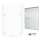 stone 72-in x 48-in x 34-in 5-Piece Alcove Shower Kit in White