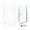 SSP3636010-M34570NC 72-in x 36-in x 36-in 5-Piece Alcove Shower Kit in White