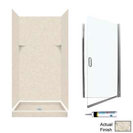 SSP3636-M34570CC 72-in x 36-in x 36-in 5-Piece Alcove Shower Kit