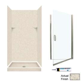 SSP3636-M34570NC 72-in x 36-in x 36-in 5-Piece Alcove Shower Kit