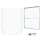 STP326R010-M58570NC 72.5-in x 60-in x 32-in 5-Piece Alcove Shower Kit in White