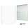 stone 72.5-in x 60-in x 32-in 5-Piece Alcove Shower Kit in White