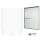 STP3460010-M58570BR 72.5-in x 60-in x 34-in 5-Piece Alcove Shower Kit in White