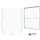 STP3460010-M58570NC 72.5-in x 60-in x 34-in 5-Piece Alcove Shower Kit in White