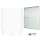 stone 72.5-in x 60-in x 34-in 5-Piece Alcove Shower Kit in White