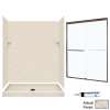 STP3460050-M58570BC 72.5-in x 60-in x 34-in 5-Piece Alcove Shower Kit in Tahiti Desert