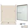 STP3460050-M58570BR 72.5-in x 60-in x 34-in 5-Piece Alcove Shower Kit in Tahiti Desert