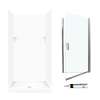 STP3636010-M34570CC 72.5-in x 36-in x 36-in 5-Piece Alcove Shower Kit in White