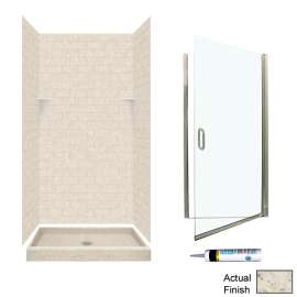STP3636-M34570NC 72.5-in x 36-in x 36-in 5-Piece Alcove Shower Kit