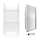 Veritek 73.25-in x 32-in x 32-in 3-Piece Alcove Shower Kit in White