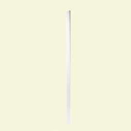 Shower Wall Batten Strip in White