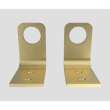 Odile Suite Bottle Holder in Brushed Gold - Pack of 2, BH10045090.343
