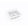 15 x 15 Swanstone(R) Dual Mount Entertainment Sink in White, BS01515.010