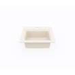 15 x 15 Swanstone(R) Dual Mount Entertainment Sink in Tahiti White, BS01515.011