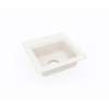 15 x 15 Swanstone(R) Dual Mount Entertainment Sink in Bisque, BS01515.018