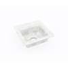 15 x 15 Swanstone(R) Dual Mount Entertainment Sink in Ice, BS01515.130