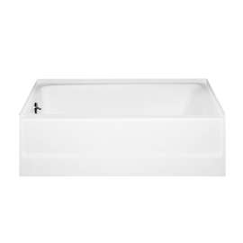 30 x 60 Veritek Alcove Bathtub with Right Hand Drain in White, BT03060RD.010