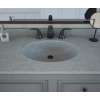 Chesapeake 22 x 31 Single Bowl Vanity Top in Ash Gray, CH02231.203