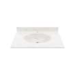 Chesapeake 22 x 31 Single Bowl Vanity Top in Carrara, CH02231.221