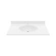 Chesapeake 22 x 37 Single Bowl Vanity Top in White, CH02237.010