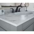 Chesapeake 22 x 37 Single Bowl Vanity Top in Carrara, CH02237.221