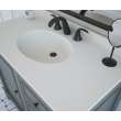 Chesapeake 22 x 43 Single Bowl Vanity Top in White, CH02243.010